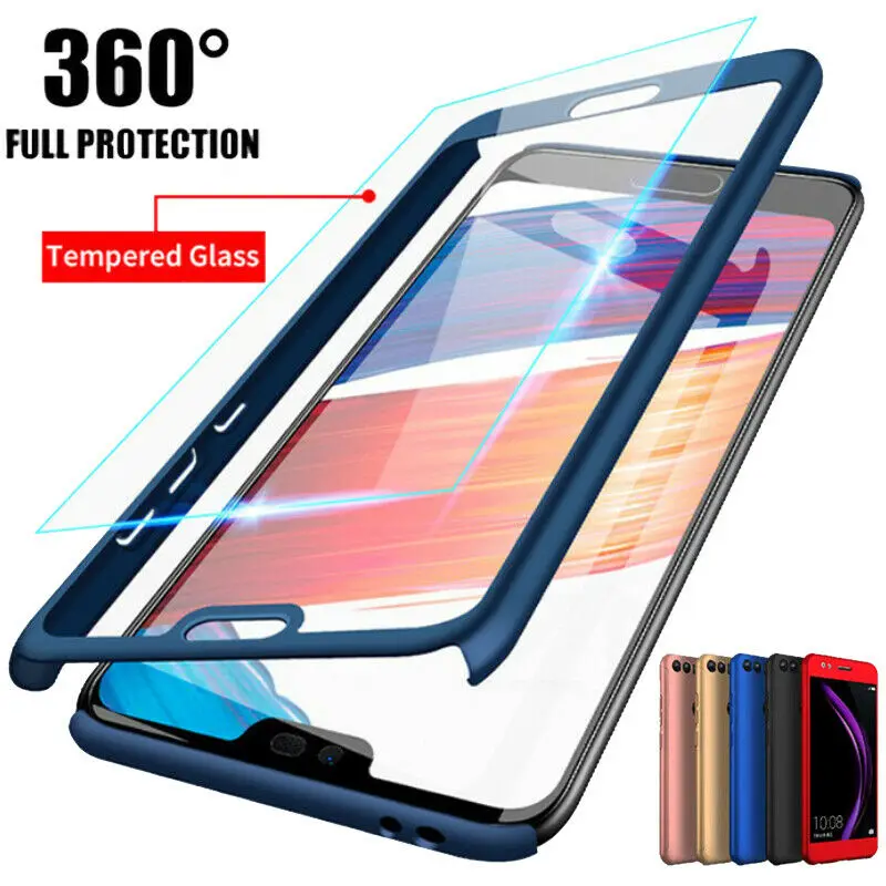 360 OPPO Reno4 Z 5G A53S A52 A72 A92 A12S 유리 갑옷 커버 Realme 8 Pro 6i 5s 5i C15 C11 C2 Coque 용 전체 충격 방지 케이스