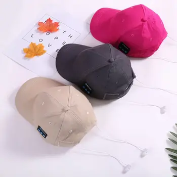 

Wireless For Bluetooth Music Cap, Men/ Women Outdoor Leisure Hands-free Call Baseball Hat wireless headphones