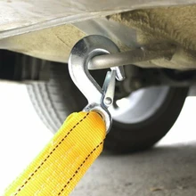 3 м/3 тонны автомобильный буксировочный трос натяжные ремни флуоресцентный желтый автомобиль безопасности первой помощи тяговый трос аксессуары для автомобилей