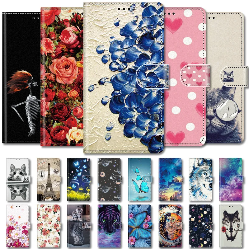 Magnetic Leather Case For Samsung Galaxy J7 J5 J3 2017 2016 J1 J8 J4 J6 Plus J2Pro Core 2018 Wallet Flip Card Holder Stand Cover