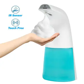 

250ML Touchless Liquid Soap Dispenser Automatic Sensor Hand Sanitizer Shampoo Detergent Dispenser Pump for Bathroom Kitchen