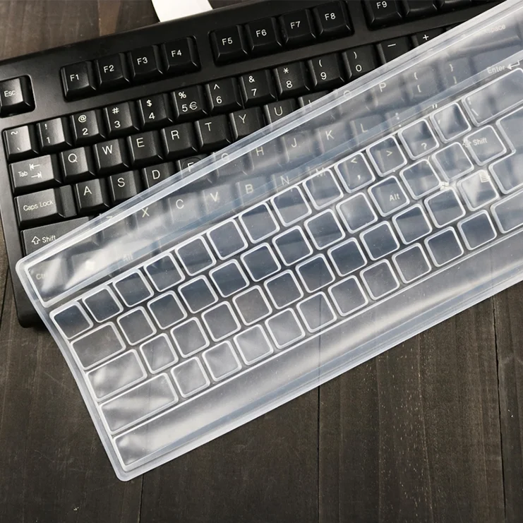 Universal Waterproof Silicone Desktop Computer Keyboard Cover Skin Protector Film Cover keyboard cover