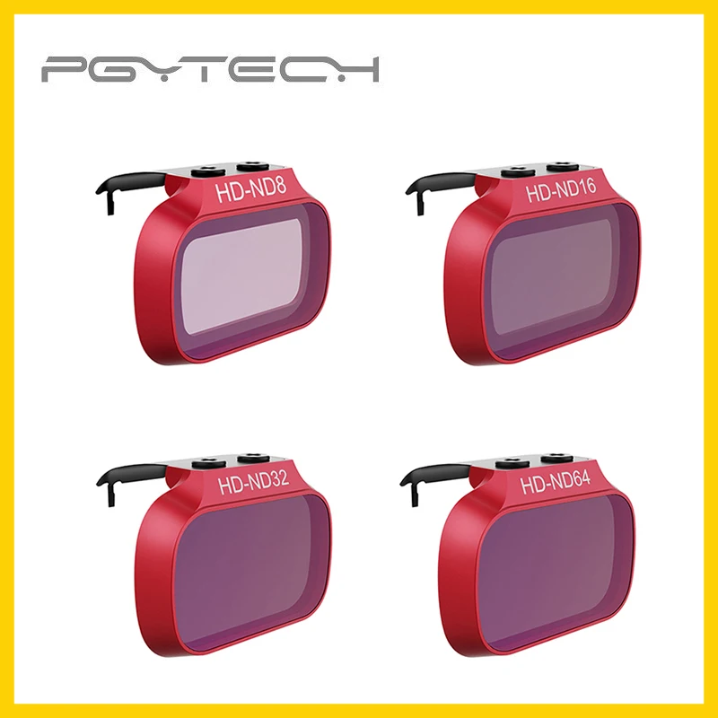 Набор фильтров PGYTECH для DJI Mavic Mini 2 и SE ND 8 16 32 64 PL 4 шт. | Электроника