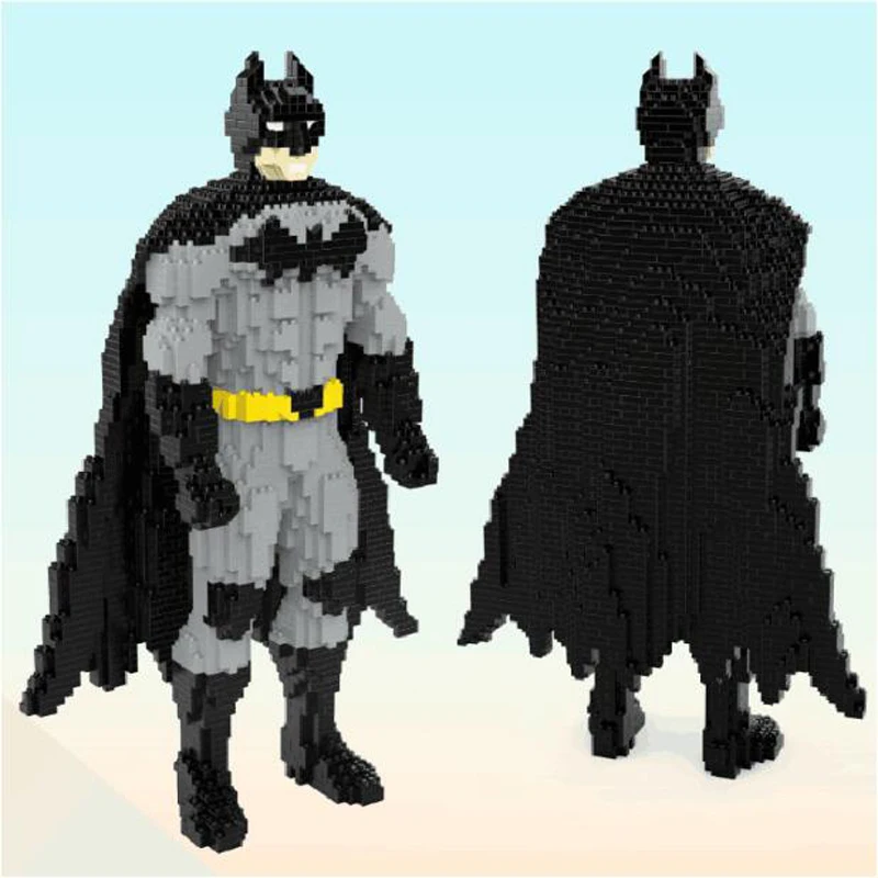 HC 9887, супер герой, Бэтмен, Темный рыцарь, 3D модель, 3378 шт, сделай сам, алмаз, мини-строительные блоки, кирпичи, игрушки для детей, без коробки