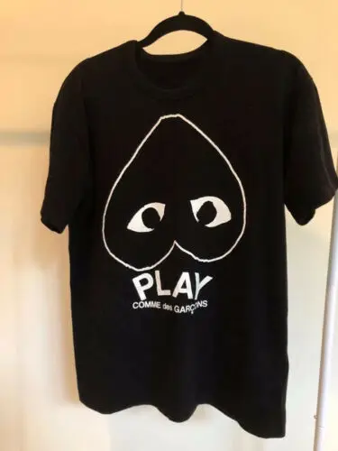 

comme des carcons pla by Tee tshirt Long Sleeve Hoddies unisex hoddie short sleeve Tee Shirt Free Shipping