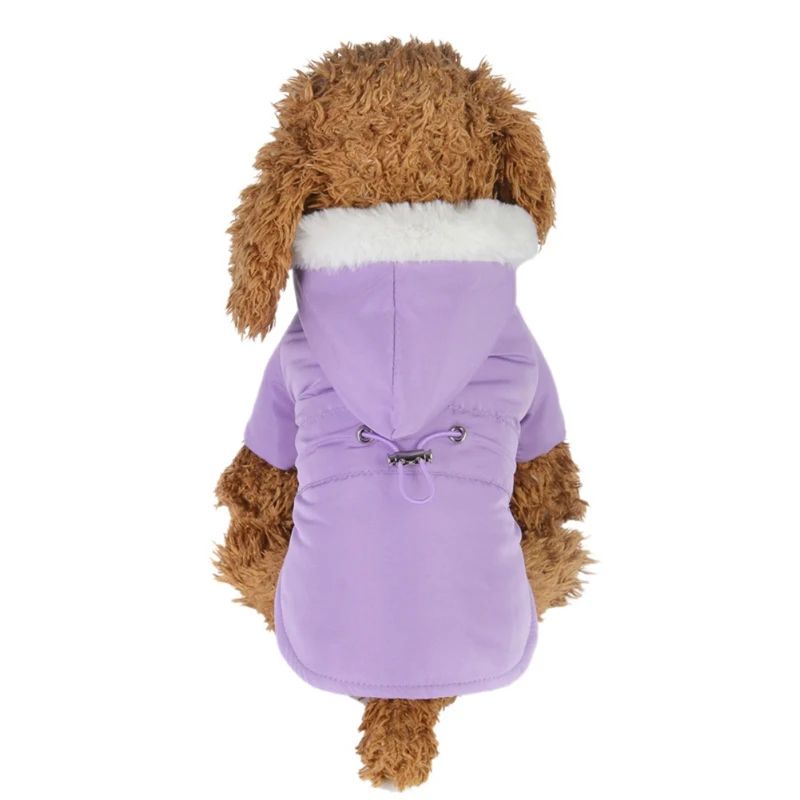 Пальто для собак, куртки для домашних собак, осенне-зимний теплый костюм для маленьких и средних собак, модное милое пуховое пальто