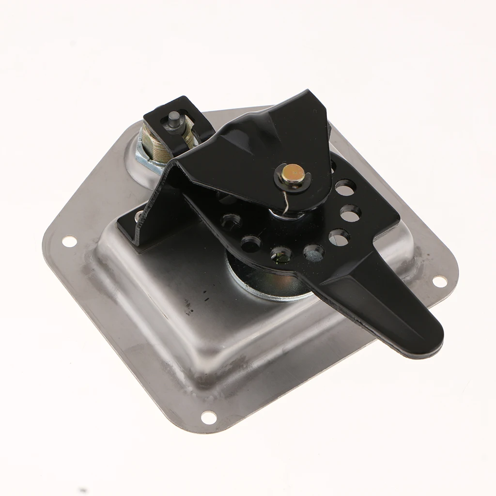2 Pcs Trailer Door Latch T-Handle Lock w/ Keys Steel Camper RV Truck Toolbox Car Accessories