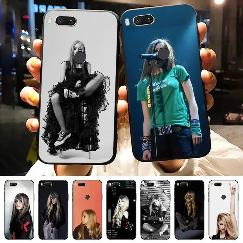 

Avril Lavigne Phone Case For Xiaomi Redmi 8 9 9t 5plus 9se k20 mi8 max3 lite 9 note 6 8 9t 9s 10 pro