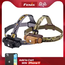 Fenix HL60R двойной источник света Перезаряжаемый Micro USB Cree XM-L2 U2 нейтральный белый светодиод налобный фонарь с 18650 батареей