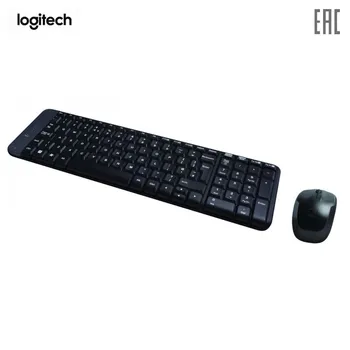 

Keyboard Mouse Combos Logitech 920-003169 wireless kit Computer Peripherals gaming keyboard and mouses mice MK220