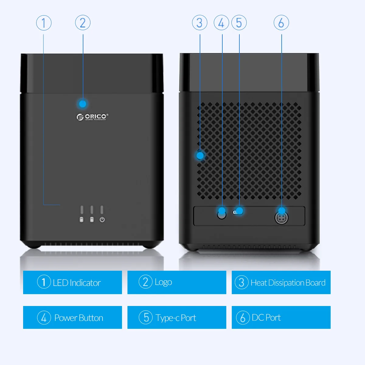 Polegada hdd com tecnologia magnética do aadapter da energia 12v