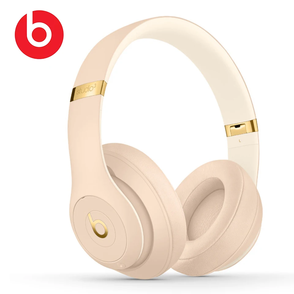 Original Beats Studio3 Wireless Bluetooth Headphones Studio 3 Noise Cancelling Headset Sport Bass Earphone Hands free with Mic