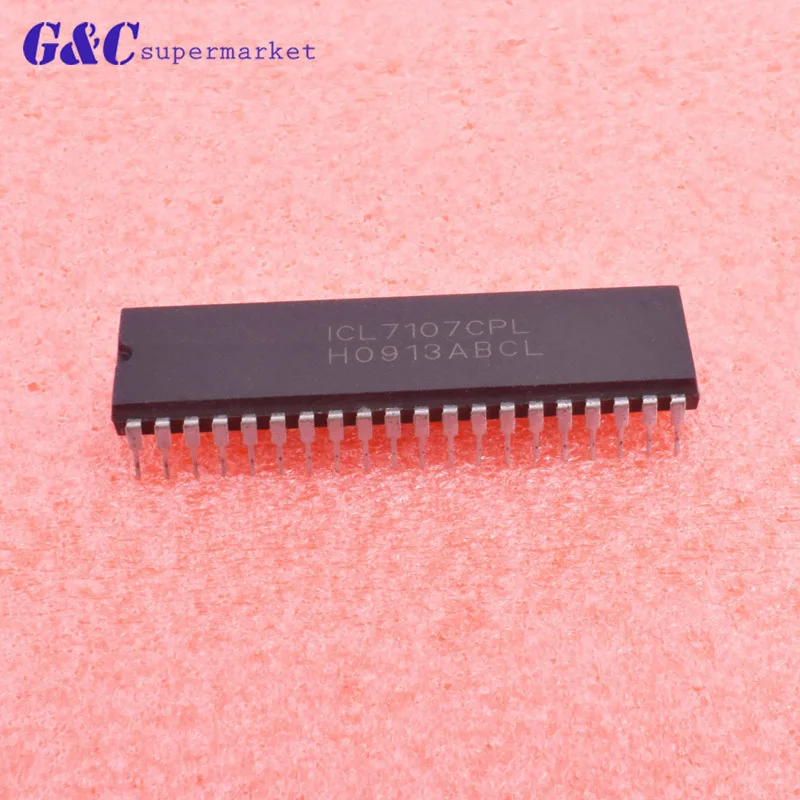 

1PCS/5PCS ICL7107CPLZ 40PIN ICL7107CPL DIP LED Display/A/D Converters NEW