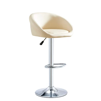 

Bar Chair Modern Simple Lift Backrest High Front Desk Stool Manicure Household