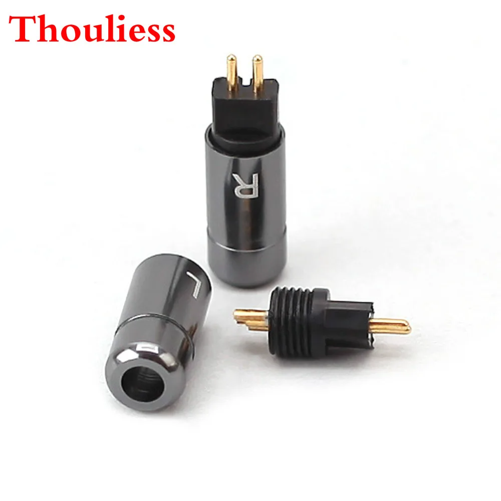 Thouliess HiFi 0 78mm Earphone Plug Connector DIY Upgrade Headphone Jack for W4r UM3x 1964 Heir 10 A IEM8 0 IEM10 0