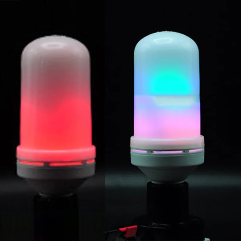 E27 3W LED Burning Light Flicker Flame Lamp Bulb Fire Effect Decoration Lights