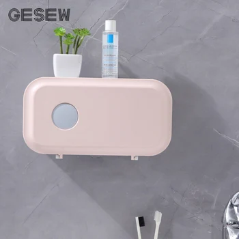 

GESEW Portable Home Tissue Box Punch Free Waterproof Toilet Paper Holder Multifunction Storage Box Creative Bathroom Accessories