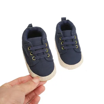 

Newborn Baby Shoes Boys Girls Stripe Pattern Shoes Infant Toddler Soft Anti-slip Shoes