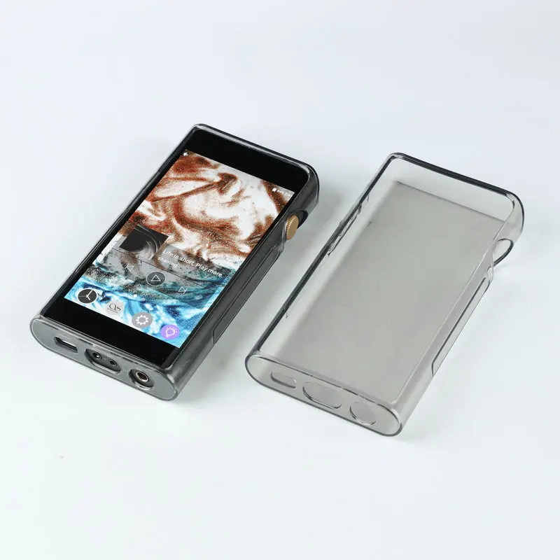 Soft Cover Crystal TPU Clear Case for SHANLING M6 M6(21)