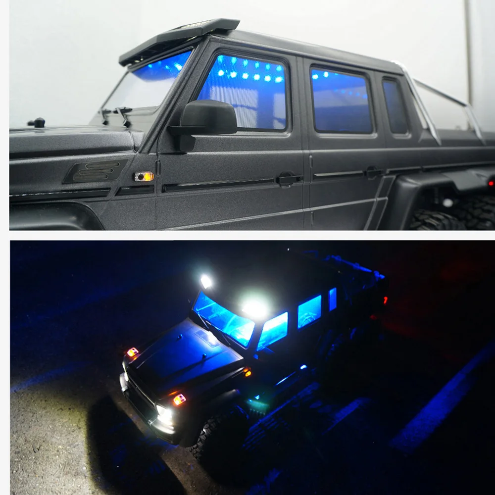 RC Car Parts TRX6 6X6 Drive G63 Crawler Modified OP Accessories Car Atmosphere Lights Lamp Set