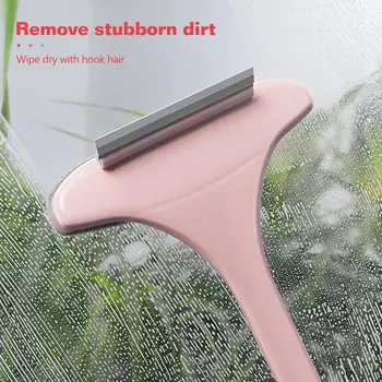 

New Screen Kitchen Brush Soft Plastic Multi-functional Window Sawtooth Shape Dust Brush Cleaning Kitchen Ornaments