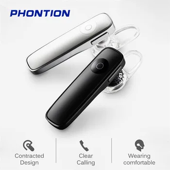 

M165 Wireless Earphone Bluetooth 4.1 Headset Ultralight Hands-free Earloop Earbuds Sports Music Earpieces for IOS Android