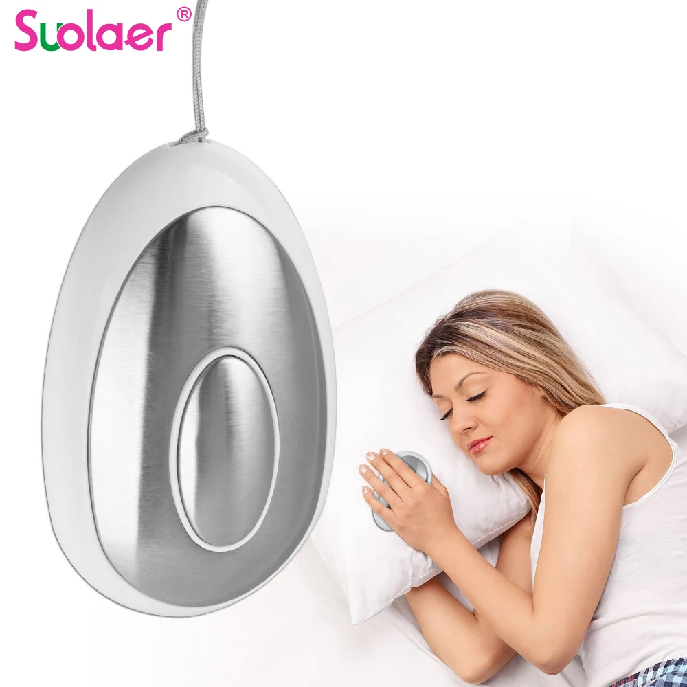 CES Sleeping Aid Instrument Stress Relief Insomnia Artifact Palm Micro Current Intelligent Mini Hand Gri | Красота и здоровье
