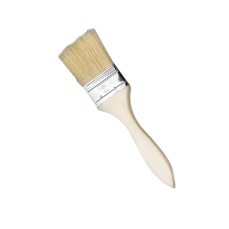 masonry paint brush Painting Paint Bristle Brush Wooden handle Decorative Roller Household Wall Tool Artists Brush 2 inch best paint roller