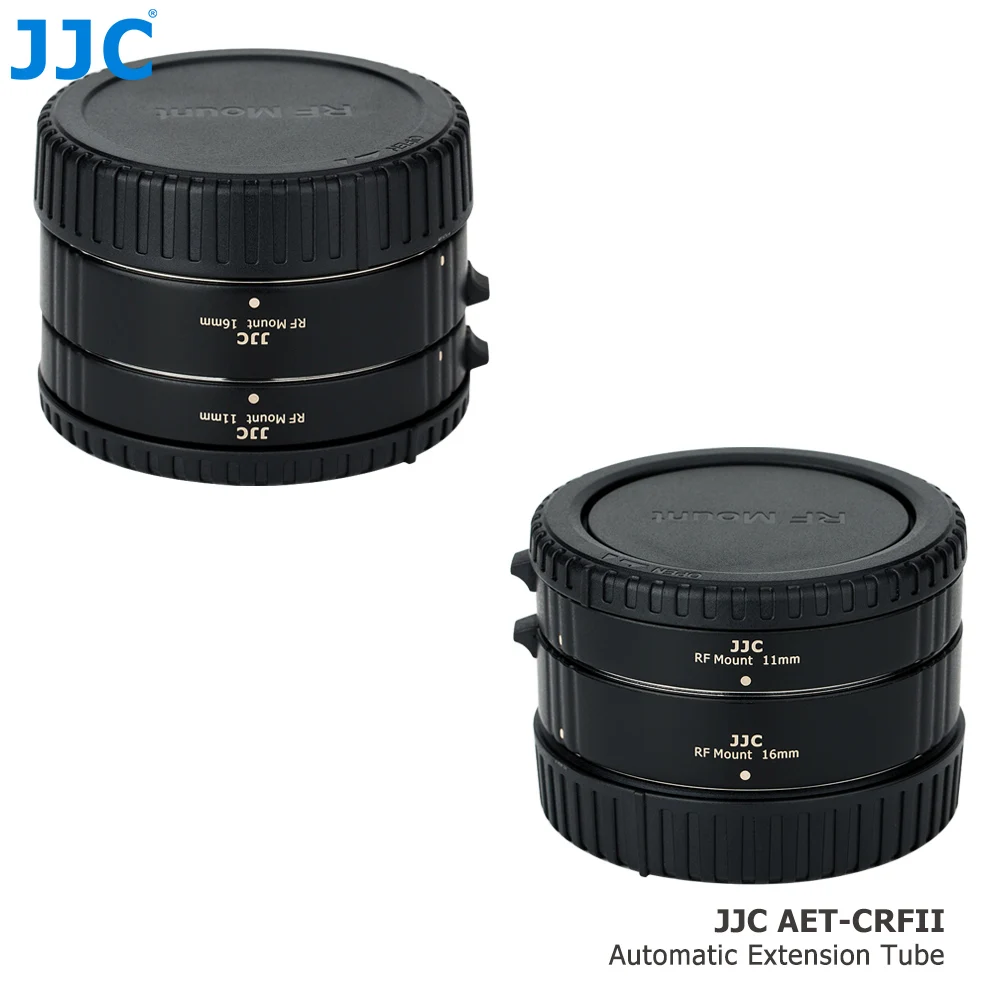 Conjunto de Tubo de Extensão Macro do Foco Automático da Montagem de Jjc Câmera sem Espelho do Quadro Completo e Lentes da Montagem de Canon rf para Canon Eos rp r rf - Image 4