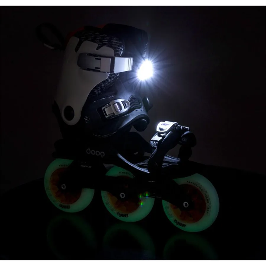 2019 оригинальные роликовые коньки Powerslide Doop 4*80 мм или 3*100/110 светящиеся колеса