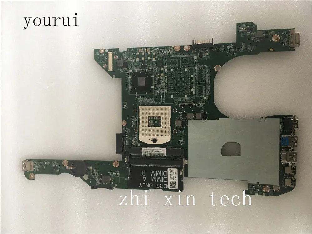 

yourui For Dell 3460 V3460 Laptop motherboard CN-0JK5GY 0JK5GY JK5GY DA0V08MB6D4 DDR3 Fully Test work