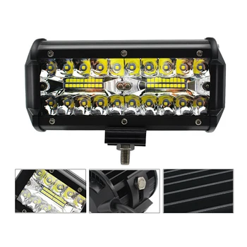 

Flood Spot Beam Offroad SUV Driving Fog Lights working light 2set LED Work Light Bar