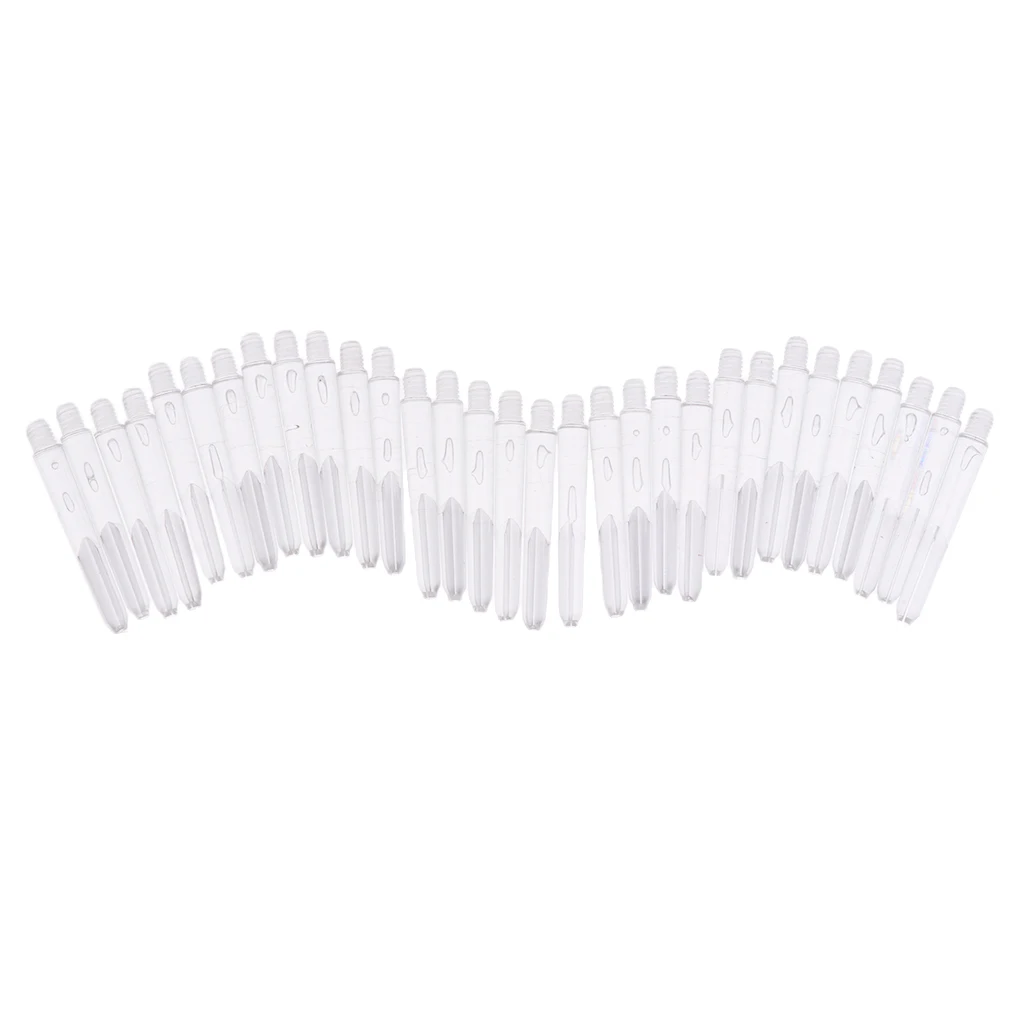 Pack of 30 Pcs 35mm 2BA Thread Plastic Nylon Soft Tip Darts Stems / Shafts