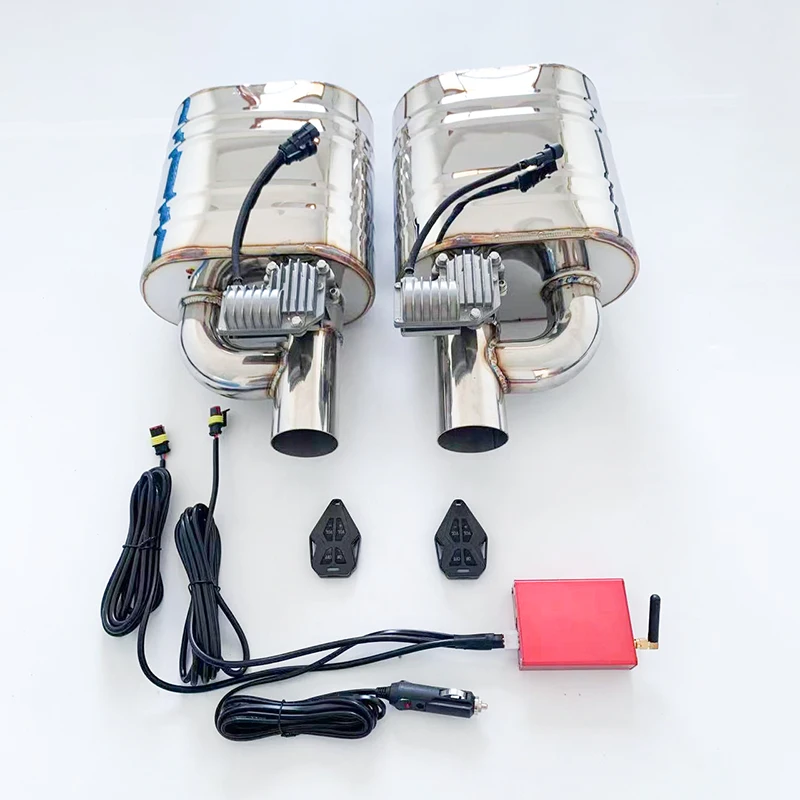 Car Exhaust Valve Muffler System Electronic Waterproof Left Right ...