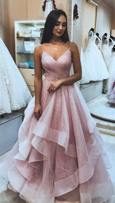 Robe De Soiree, вечернее платье, длинное,, Блестящий тюль, открытая спина, элегантное, официальное платье, на тонких бретелях, vestido de festa Abiye