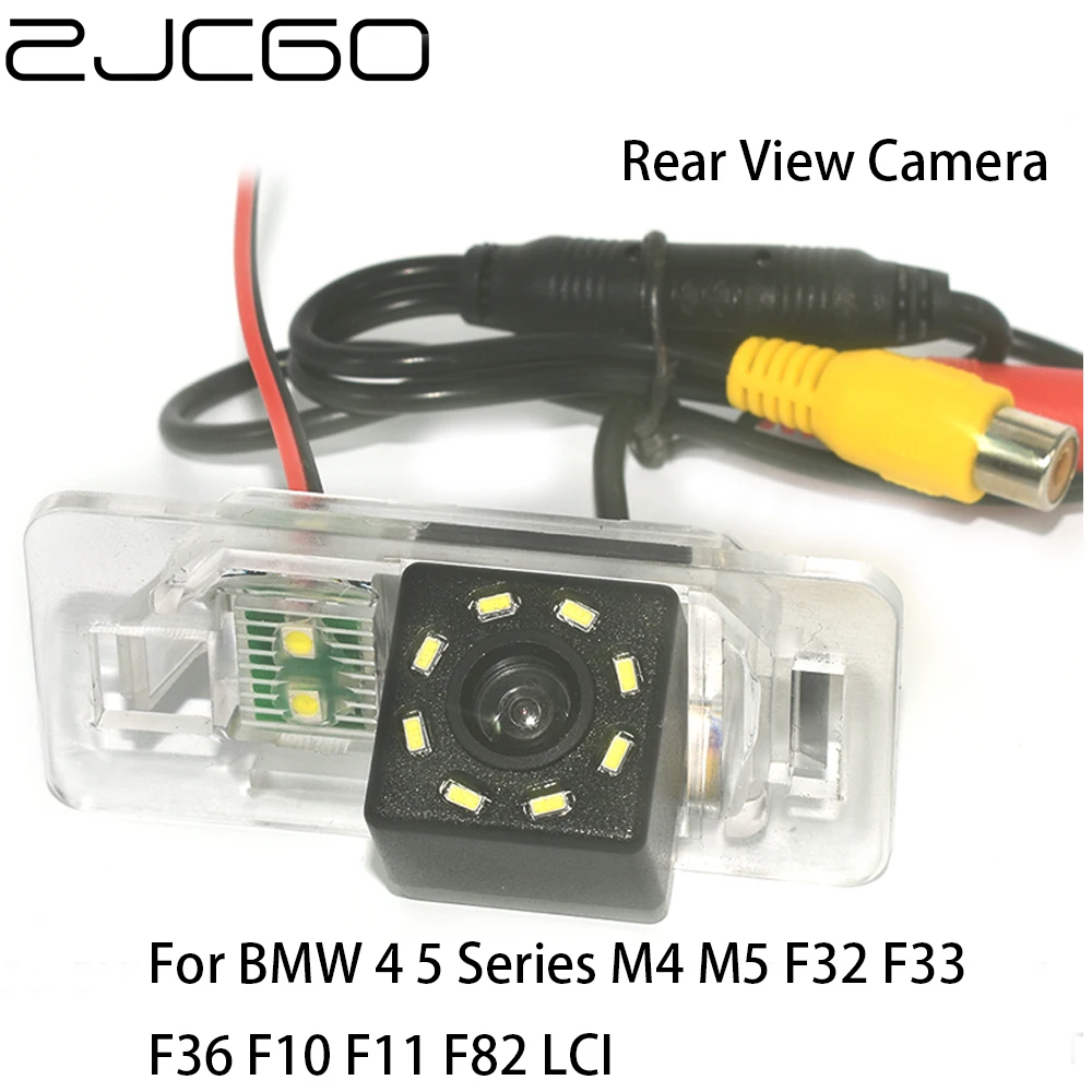 Камера заднего вида ZJCGO HD CCD для BMW 4 5 Series M4 M5 F32 F33 F36 F10 F11 F82 LCI|Камера авто| |
