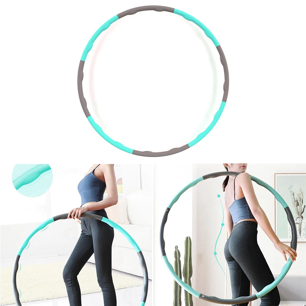 

Move It Detachable Massage Hula Hoop Home Fitness Equipment Detachable Free Splicing Convenient Storage EVA Material