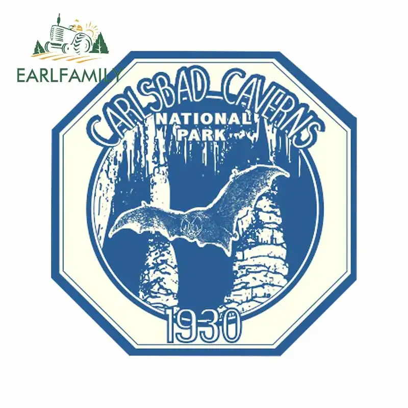 EARLFAMILY 13 см x 12 7 для 1930 Carlsbad каверы национальный парк приклюзия царапина