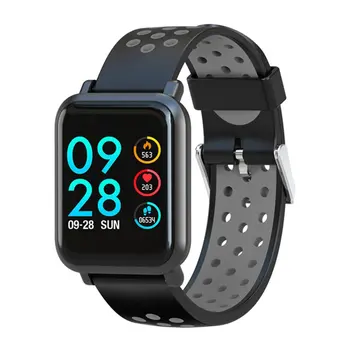 

Sn60 Plus Smart Bracelet Silicone Color Screen Health Monitoring Call Reminder Information Push Smart Bracelet