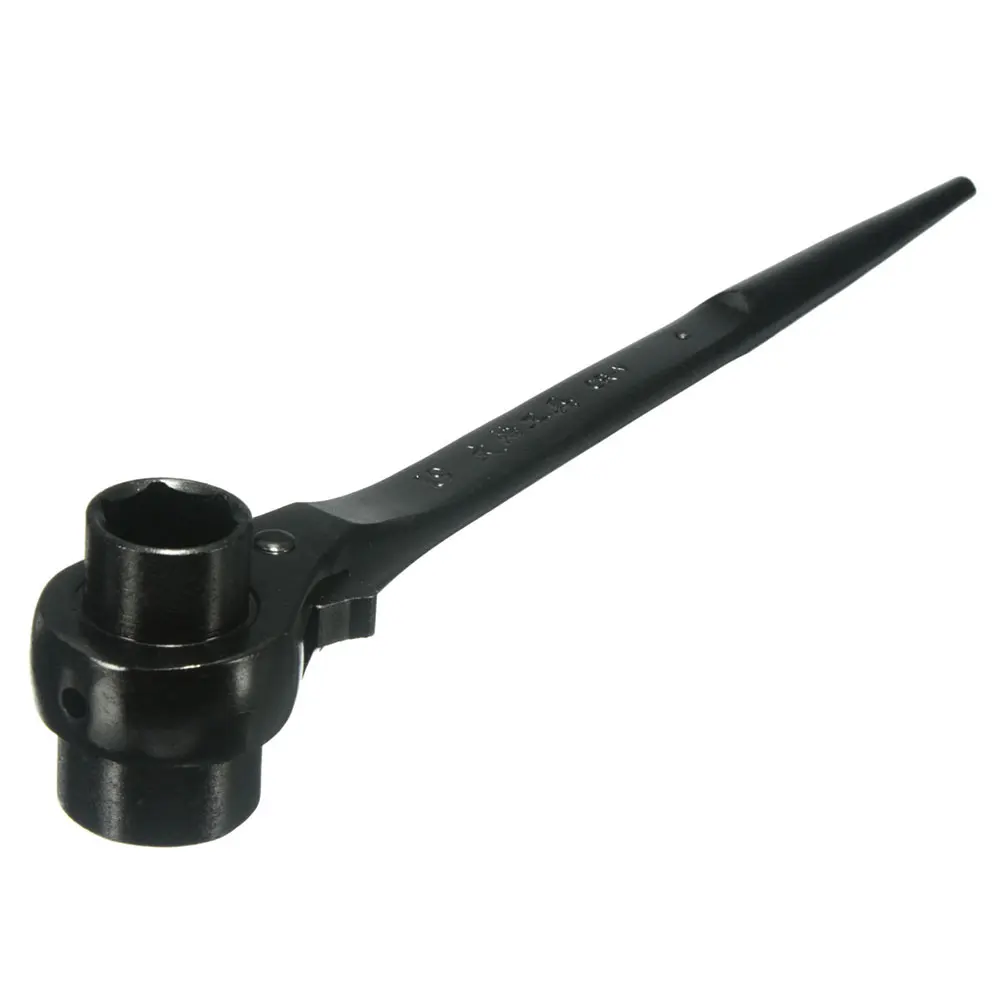 Vehemo 19-22mm Auto Ratchet Podger Kit Car Ratchet Podger Double-End Ratchet Podger for Open-Ring Spanner Tool Combination