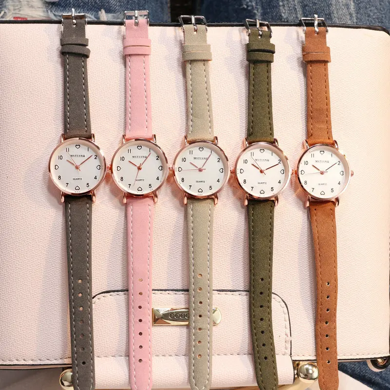 Simple Watch Women Watch Leather Fashion Casual Quartz Wrist Watch Ladies Watch Female Clock relogio feminino reloj mujer