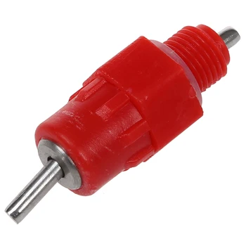 

Red 10 Pack Fowl Water Nipple Drinker Chicken Feeder Poultry Hen Screw In Style