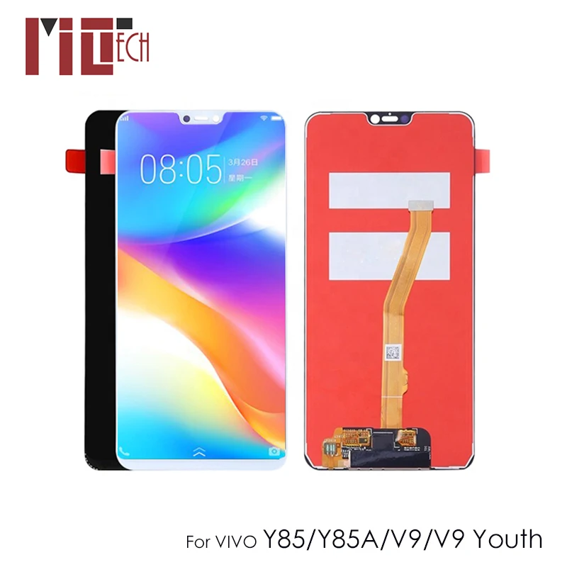 

6.3'' Full For Vivo Y85 / V9 / V9 Youth LCD Display Touch Screen Digitizer Assembly Replacement Screen Full Complete