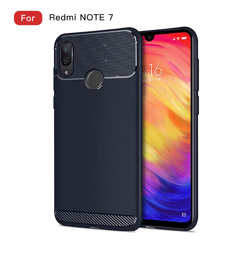 !ACCEZZ Luxury Matte Phone Case For Xiaomi Redmi Note 7 Protection Back Cover Anti-knock Thin For Redmi Note 7 Soft Shell Cases (17)