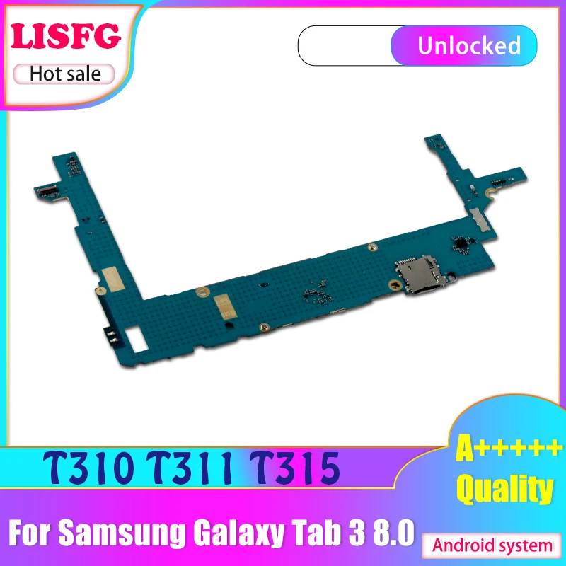 Глобальная прошивка разблокированная материнская плата для Samsung Galaxy Tab 3 8 0 T311 T310
