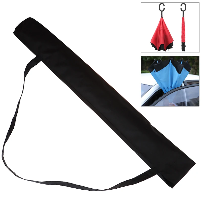 Upside Down C Handle Reverse Umbrella Storage Bag Case Anti Dust