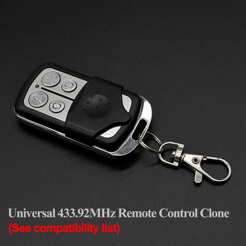 For DOORHAN MOTORLINE v2 DITEC 433.92MHZ Garage door remote control gate garage key chain for barrier 433MHz