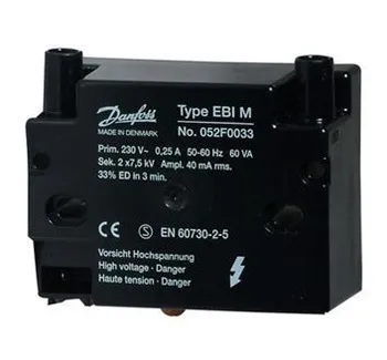 

New EBI 052F0030 Danfoss Ignition transformer For burner