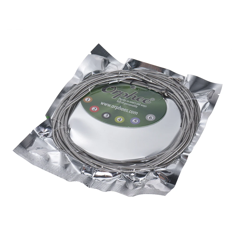 Orphee QB295 5-строка электрическая бас-гитара строка 5 шт./компл.(. 040-.125) с никелевой обмоткой шестиугольная Сталь Core нормальный светильник напряжения