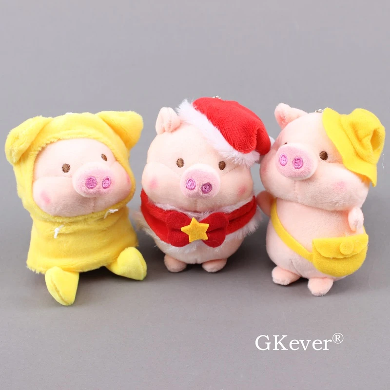 10 CM simpatici maialini adorabili giocattoli di Peluche bambola Peluche  kawaii maiale animali di Peluche giocattolo portachiavi ciondolo donna  regalo di compleanno per bambini|Movies & TV| - AliExpress